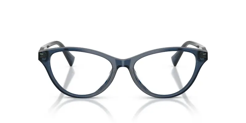 Donna Ralph Lauren RA7197U 6346 Montature da vista Acetato Blu Trasparente Cat Eye Normale miniatura 3