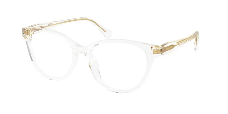 Donna Ralph Lauren RA7198U 5002 Montature da vista Acetato Trasparente Trasparente Farfalla Normale