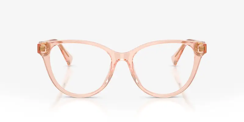 Donna Ralph Lauren RA7198U 6344 Montature da vista Acetato Rosa Trasparente Farfalla Normale miniatura 3