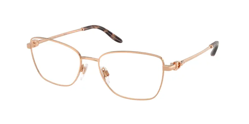 Donna Ralph Lauren RL5136 9329 Montature da vista Metallo Oro Trasparente Pillow Normale