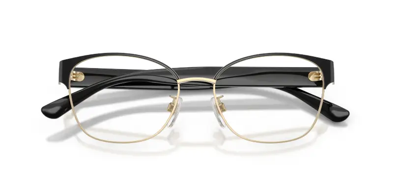 Donna Ralph Lauren RL5137 9452 Montature da vista Metallo Nero Trasparente Pillow Normale miniatura 2