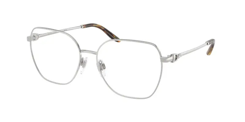 Donna Ralph Lauren RL5138 9001 Montature da vista Metallo Argento Trasparente Squadrata Normale