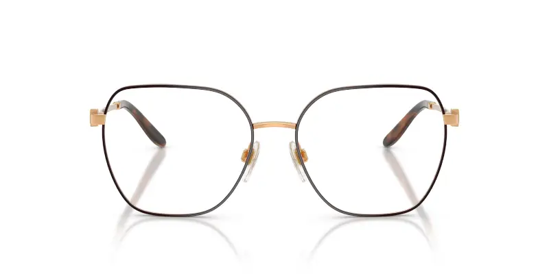 Donna Ralph Lauren RL5138 9153 Montature da vista Metallo Marrone Trasparente Squadrata Normale miniatura 3