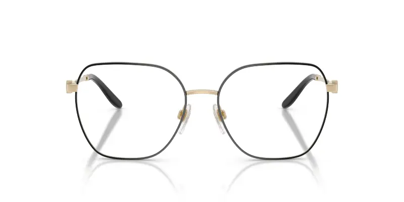 Donna Ralph Lauren RL5138 9398 Montature da vista Metallo Nero Trasparente Squadrata Normale miniatura 3