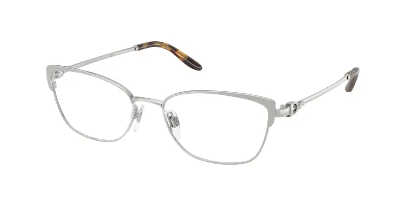 Donna Ralph Lauren RL5139 9001 Montature da vista Metallo Argento Trasparente Pillow Normale