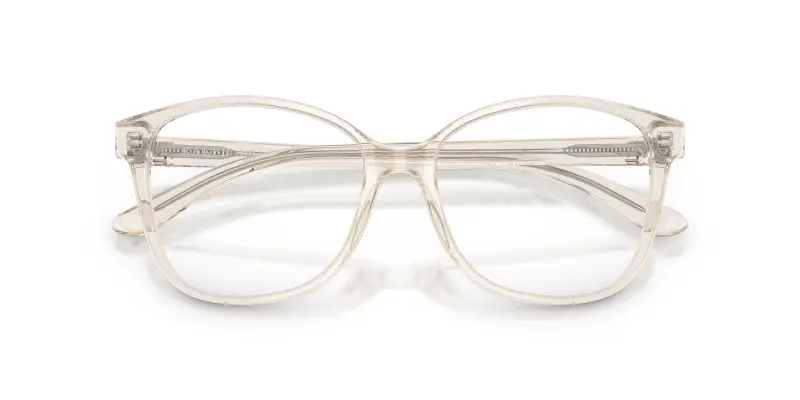 Donna Ralph Lauren RL6222 6359 Montature da vista Acetato Marrone Trasparente Cat Eye Normale miniatura 2