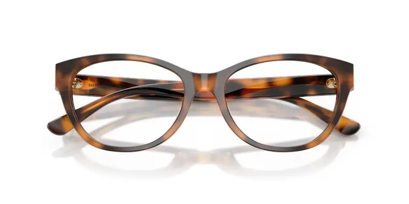 Donna Ralph Lauren RL6262U 6089 Montature da vista Acetato Tartaruga Trasparente Farfalla Normale miniatura 2