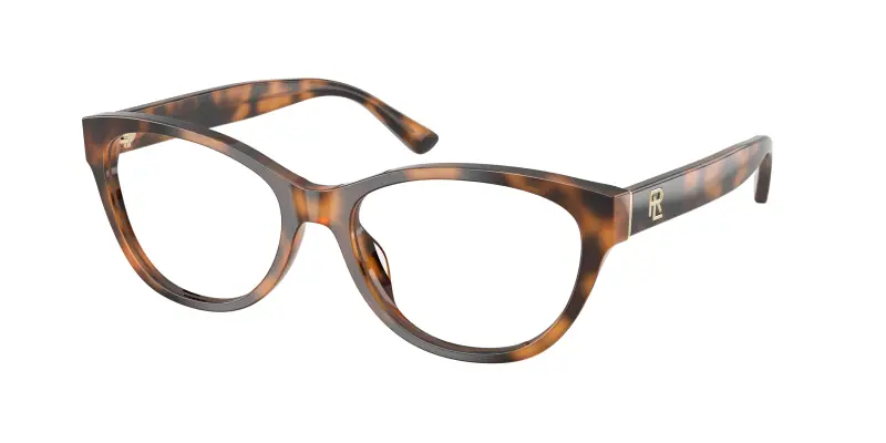 Donna Ralph Lauren RL6262U 6089 Montature da vista Acetato Tartaruga Trasparente Farfalla Normale