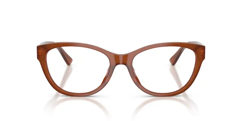 Donna Ralph Lauren RL6262U 6306 Montature da vista Acetato Marrone Trasparente Farfalla Normale miniatura 3