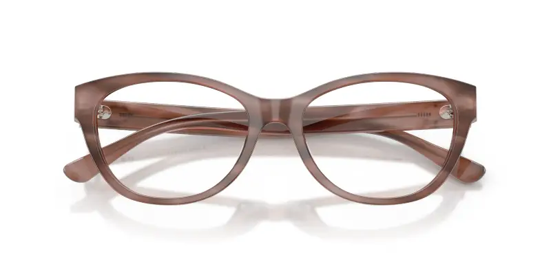 Donna Ralph Lauren RL6262U 6350 Montature da vista Acetato Rosa Trasparente Farfalla Normale miniatura 2