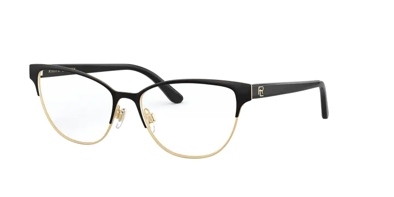 Ralph Lauren Donna RL5108 9358 Montature da vista Metallo Nero Farfalla