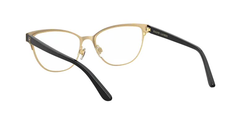 Ralph Lauren Donna RL5108 9358 Montature da vista Metallo Nero Farfalla miniatura 3