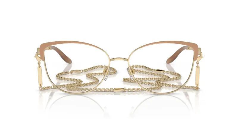 Donna RL5123 9150 Montature da vista Metallo Oro Trasparente Cat Eye Normale miniatura 3