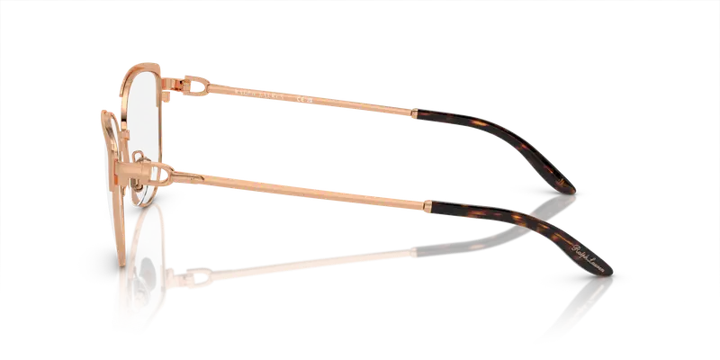 Ralph Lauren Donna RL5123 9158 Montature da vista Metallo Oro Trasparente Cat Eye Normale miniatura 3