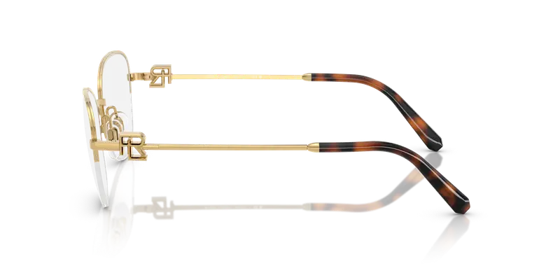 Ralph Lauren Donna RL5129 9004 Montature da vista Metallo Oro Trasparente Farfalla Normale miniatura 3