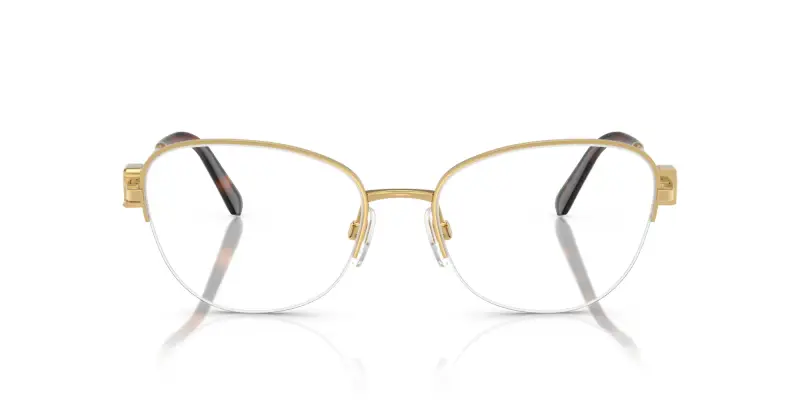 Donna RL5129 9004 Montature da vista Metallo Oro Trasparente Farfalla Normale miniatura 3