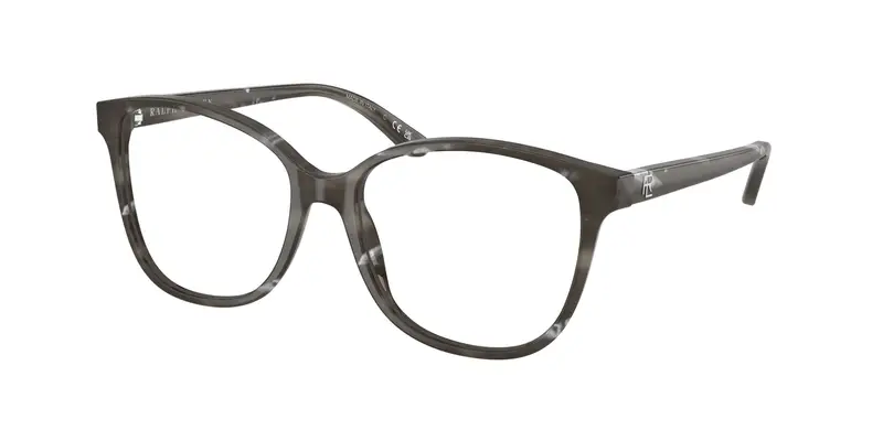 Ralph Lauren Donna RL6222 6175 Montature da vista Acetato Nero Trasparente Cat Eye Normale