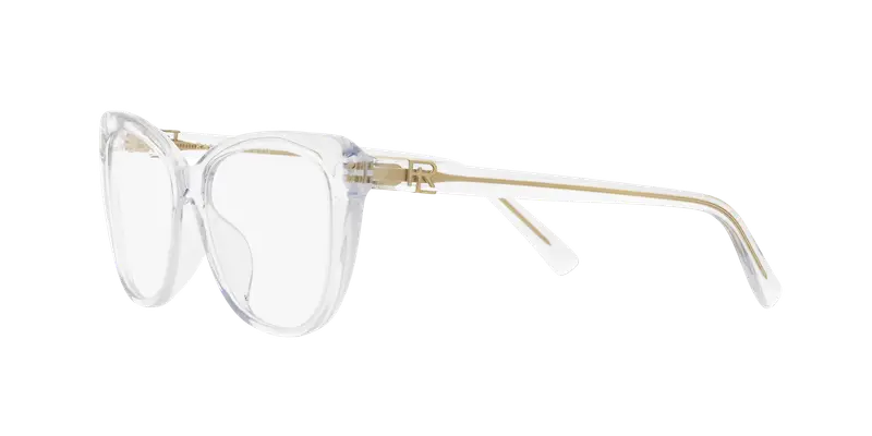 Ralph Lauren Donna RL6232U 5002 Montature da vista Acetato Trasparente Trasparente Cat Eye Normale miniatura 3