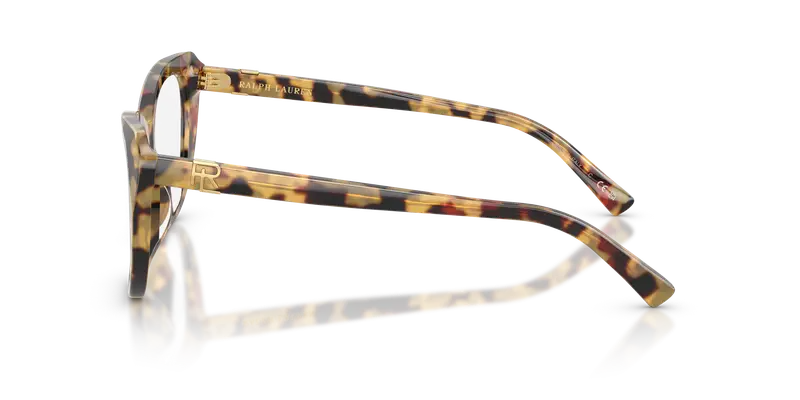 Ralph Lauren Donna RL6232U 5004 Montature da vista Acetato Marrone Trasparente Cat Eye Normale miniatura 3