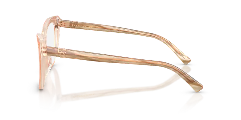 Ralph Lauren Donna RL6232U 6110 Montature da vista Acetato Rosa Trasparente Cat Eye Normale miniatura 3