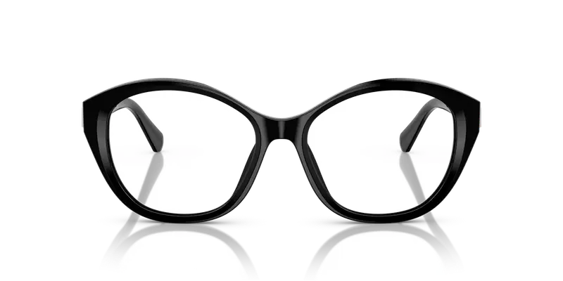 Ralph Lauren Donna RL6246U 5001 Montature da vista Acetato Nero Trasparente Farfalla Normale miniatura 2