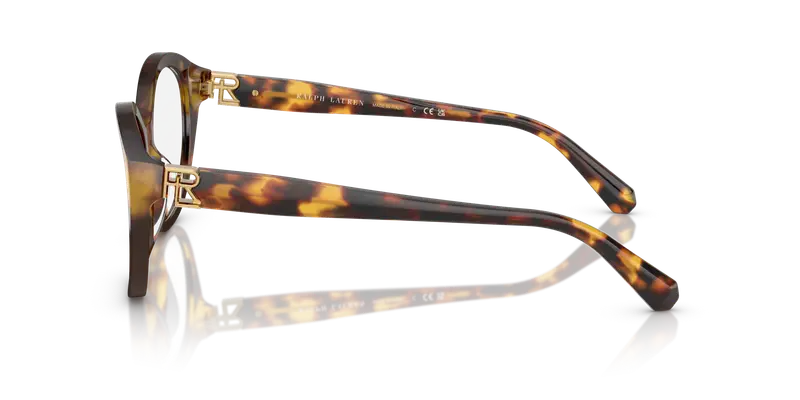 Ralph Lauren Donna RL6246U 5134 Montature da vista Acetato Tartaruga Trasparente Farfalla Normale miniatura 3