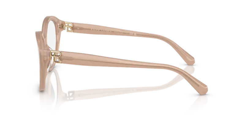 Ralph Lauren Donna RL6246U 6217 Montature da vista Acetato Marrone Trasparente Farfalla Normale miniatura 3