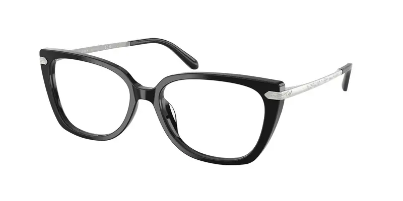 Ralph Lauren Donna RL6250U  5001 Montature da vista Acetato Nero Trasparente Squadrata Normale