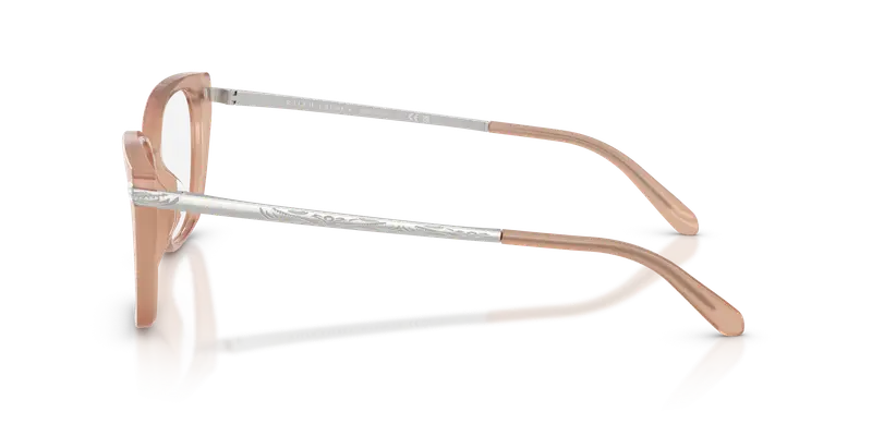 Ralph Lauren Donna RL6250U 6242 Montature da vista Acetato Marrone Trasparente Squadrata Normale miniatura 3