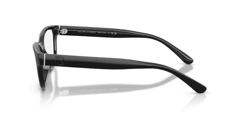 Ralph Lauren Donna RL6254U 5001 Montature da vista Iniettato Nero Trasparente Squadrata Normale miniatura 3