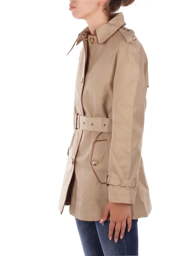 Giubbotto Donna RALPH LAUREN Tan Sb rg pu 30"-lined-coat miniatura 2