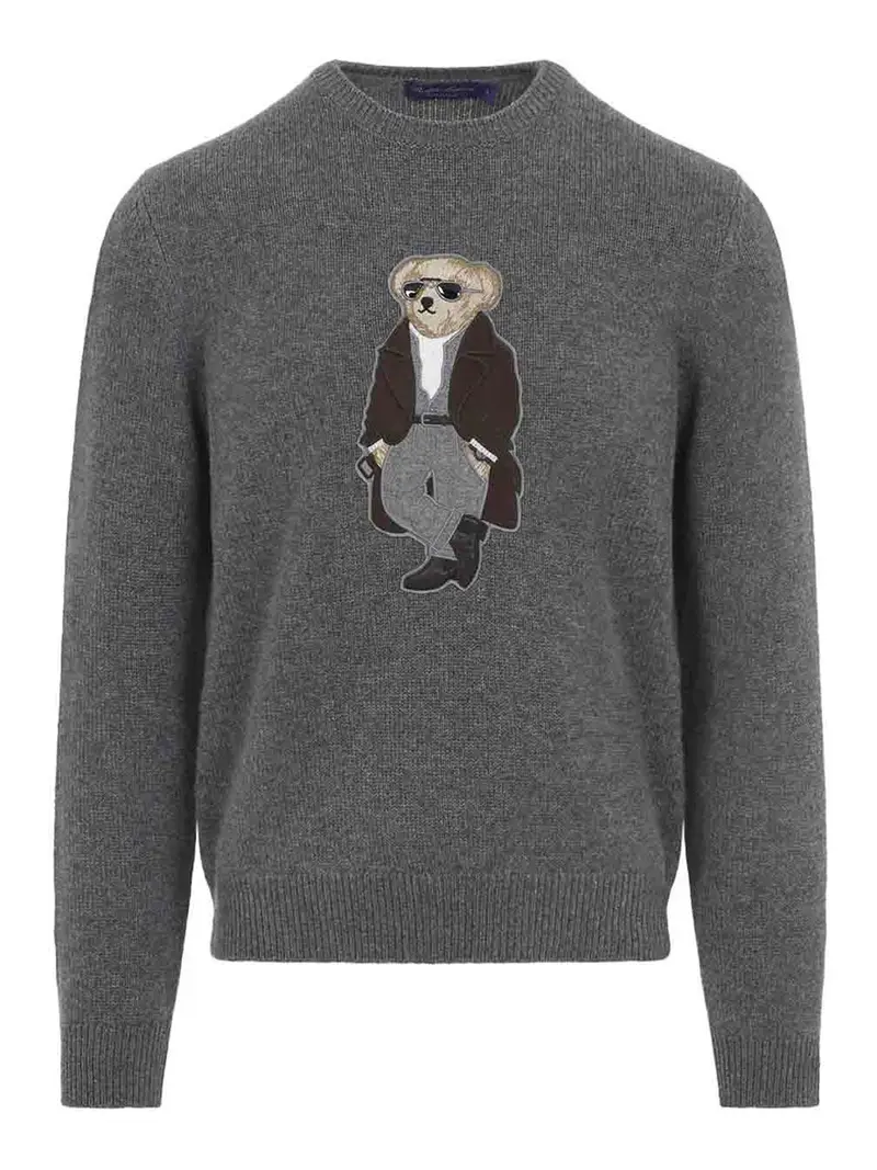 Maglione dell orso Grigio