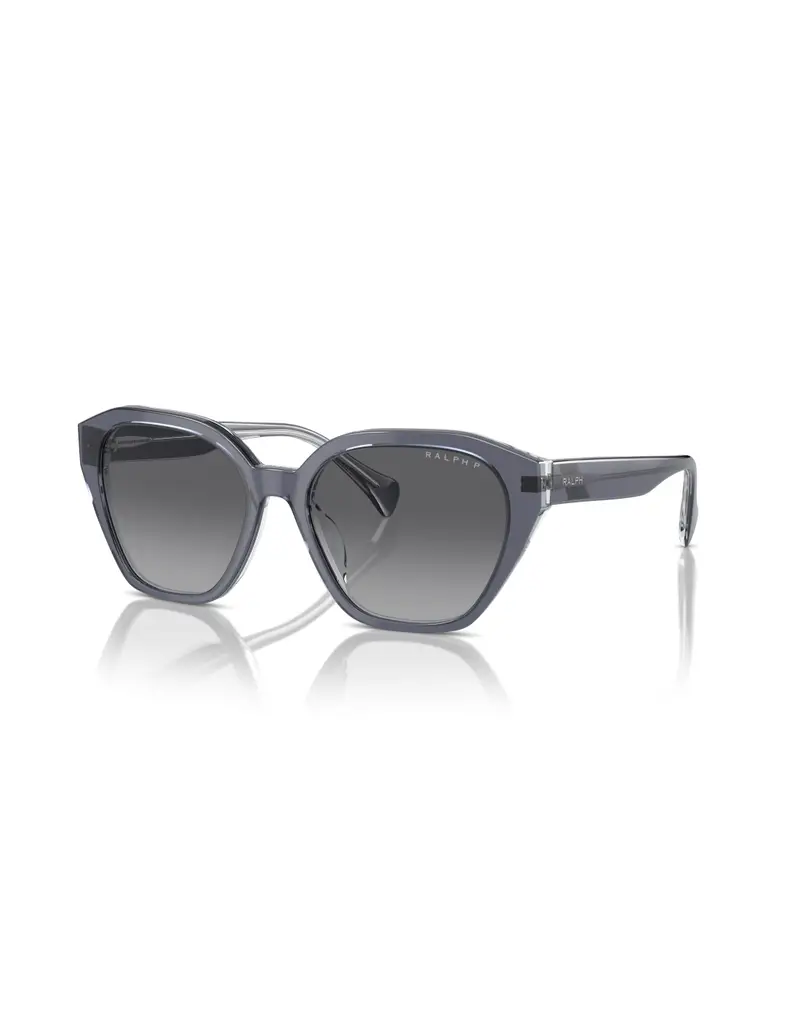 Occhiali da sole RALPH LAUREN RA5315U 6187T3 Transparent Grey Gradient Grey Polarized 54