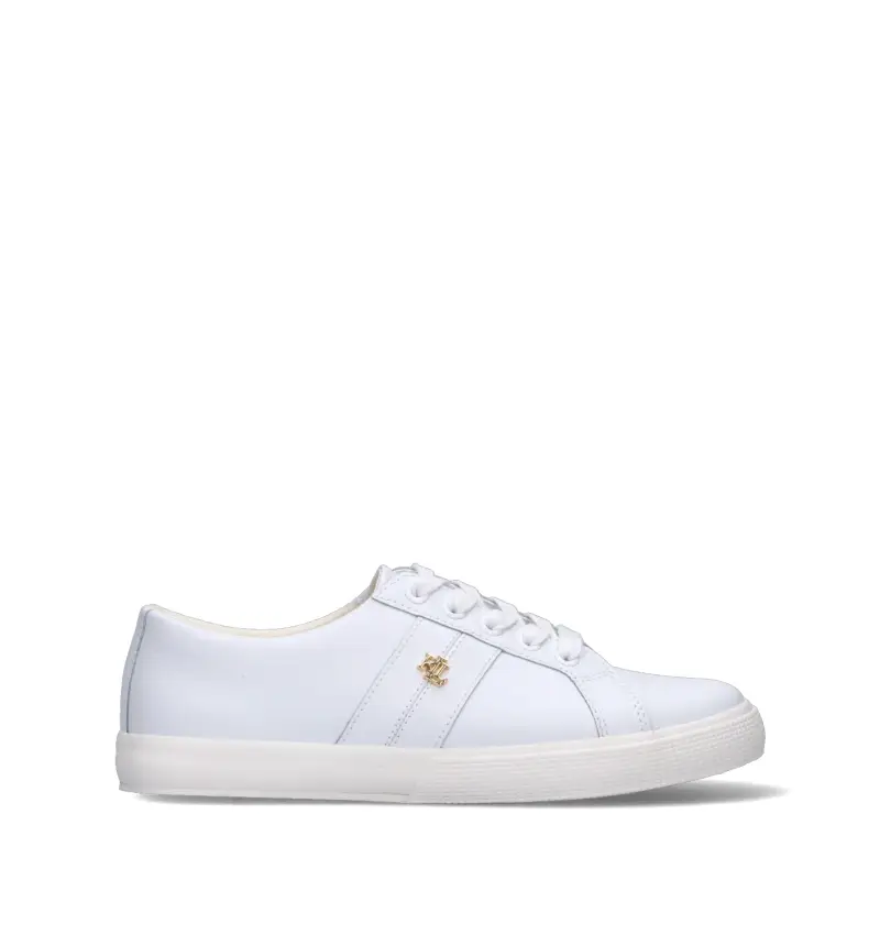 RALPH AUREN Sneaker donna bianca in pelle Vario