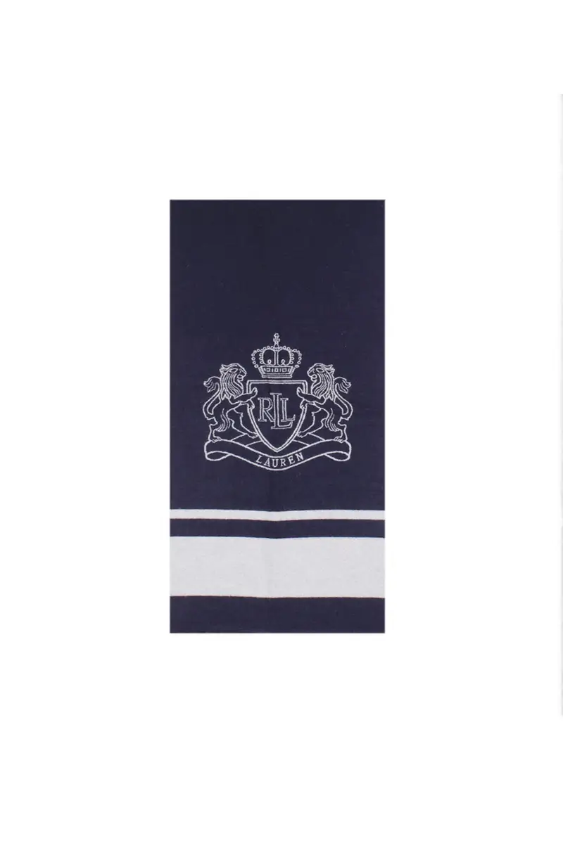 Sciarpa Donna RALPH LAUREN Blu panna Crst jcqrd w scarf wrap miniatura 2