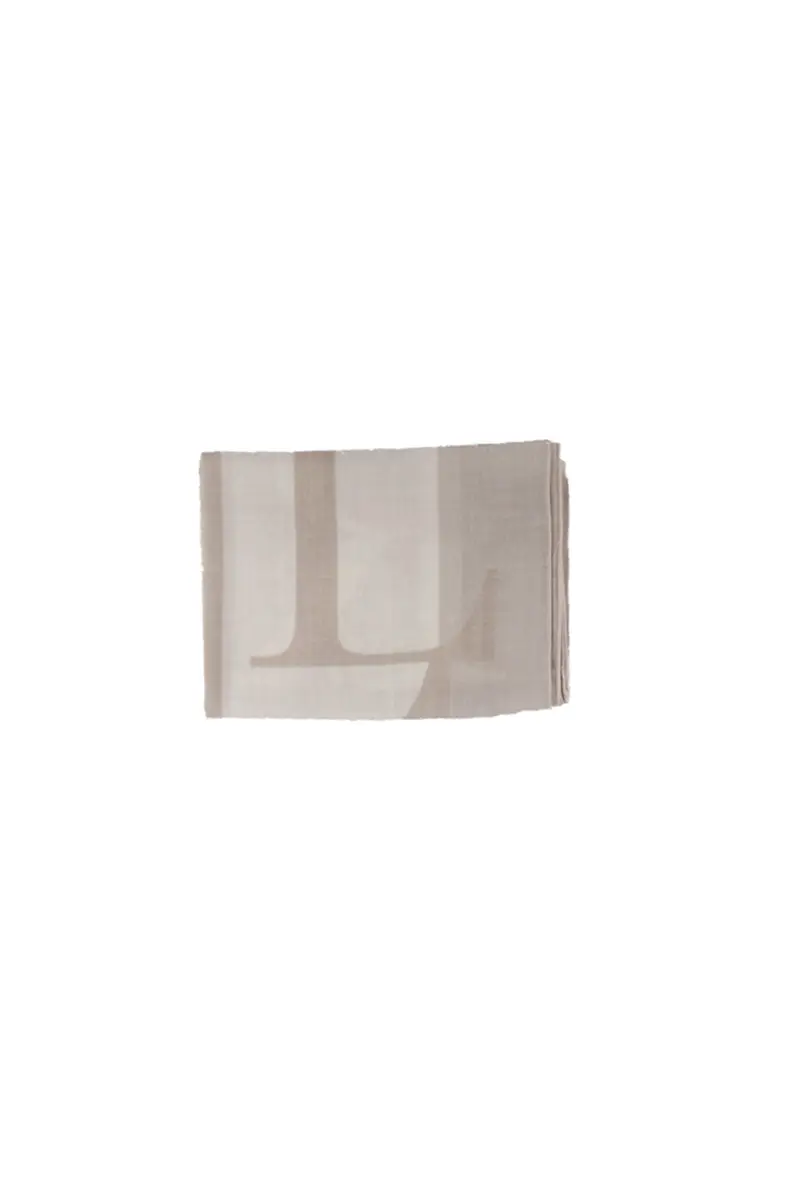 Sciarpa Donna RALPH LAUREN Crema Abstrct lg w scarf wrap miniatura 2