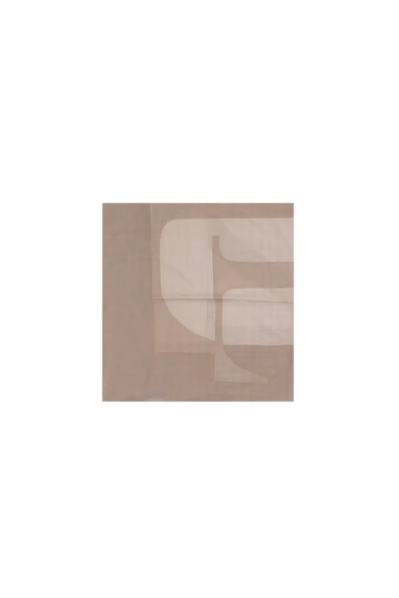 Sciarpa Donna RALPH LAUREN Taupe Lrl logo sqr scarf square miniatura 2