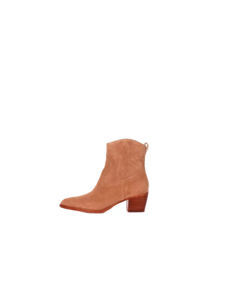 Stivaletti Donna RALPH LAUREN Cammello Harpher-boots-bootie
