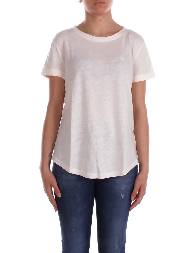 Ralph Lauren T-shirt Donna Crema 2347893