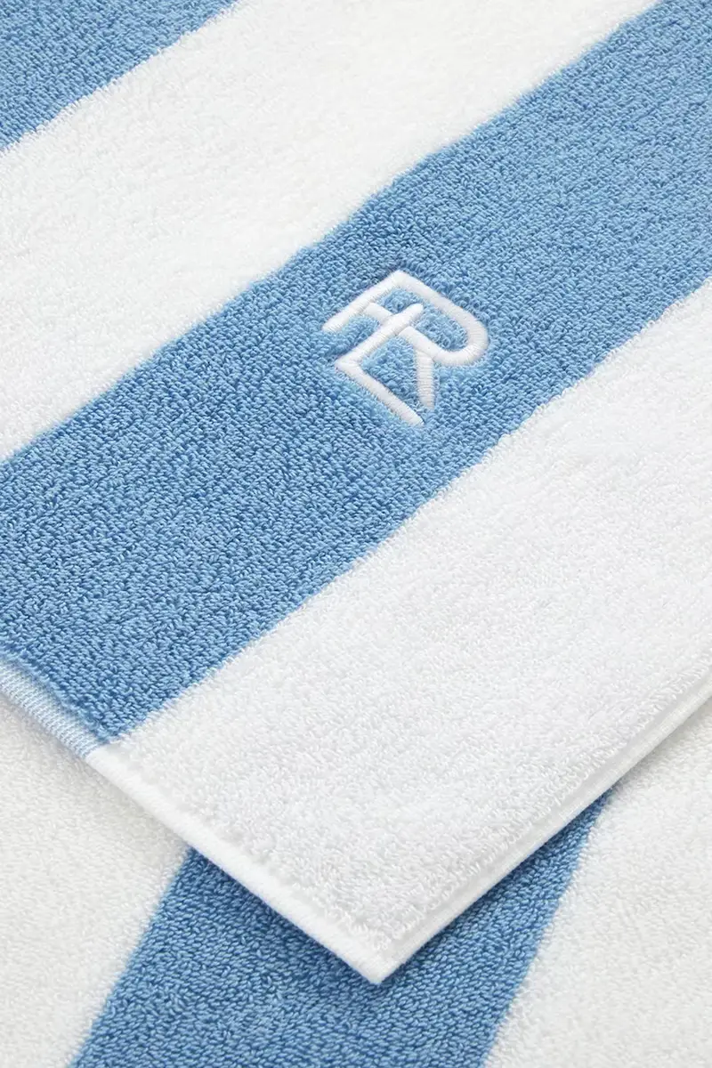 telo mare in cotone HENLEY Denim 90 x 170 cm Blu miniatura 3