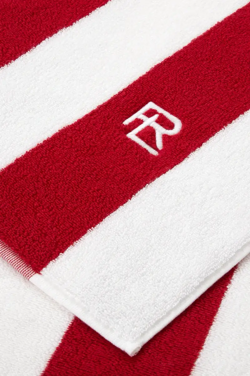 telo mare in cotone HENLEY Red 90 x 170 cm Rosso miniatura 3