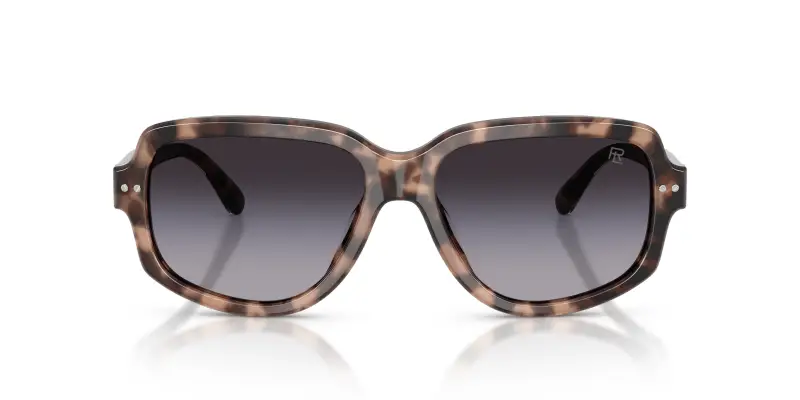 Unisex Ralph Lauren RL8238U 63078G Occhiali da sole Acetato Tartaruga Grigio Geometrica Normale Sfumato miniatura 3