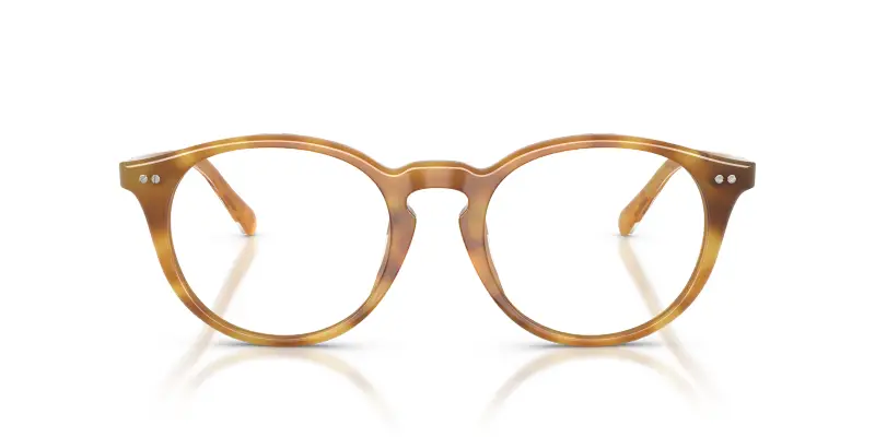 Uomo Ralph Lauren RL6263U 6185 Montature da vista Acetato Tartaruga Trasparente Rotonda Normale miniatura 3
