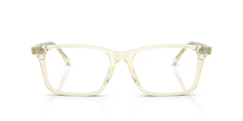 Uomo Ralph Lauren RL6264U 5034 Montature da vista Acetato Giallo Trasparente Rotonda Normale miniatura 3