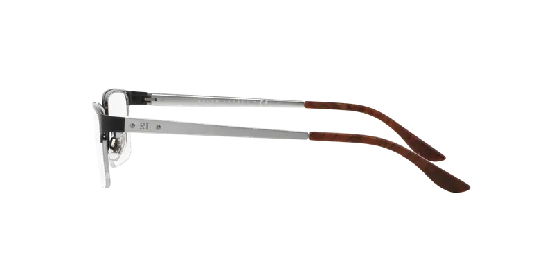 Ralph Lauren Uomo RL5089 9281 SEMI SHINY BLACK Montature da vista Metallo Nero Squadrata miniatura 2