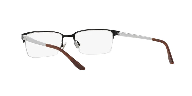 Ralph Lauren Uomo RL5089 9281 SEMI SHINY BLACK Montature da vista Metallo Nero Squadrata miniatura 3