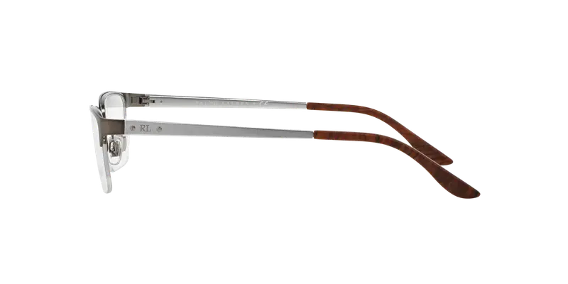 Ralph Lauren Uomo RL5089 9282 SEMI SHINY GUNMETAL Montature da vista Metallo Canna di fucile Squadrata miniatura 2