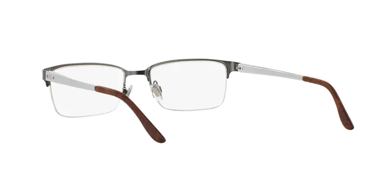 Ralph Lauren Uomo RL5089 9282 SEMI SHINY GUNMETAL Montature da vista Metallo Canna di fucile Squadrata miniatura 3