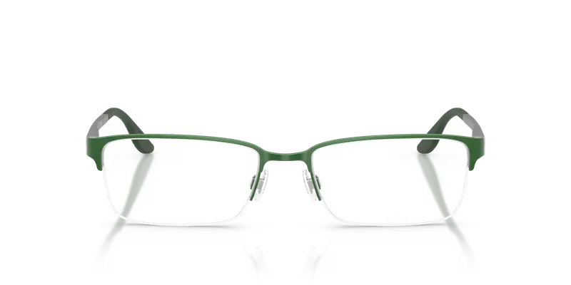 Ralph Lauren Uomo RL5089 9485 Montature da vista Metallo Verde Trasparente Squadrata Normale miniatura 2