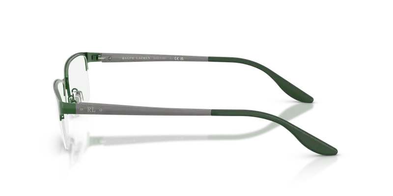 Ralph Lauren Uomo RL5089 9485 Montature da vista Metallo Verde Trasparente Squadrata Normale miniatura 3
